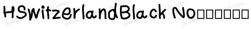 HSwitzerlandBlack No字体转换